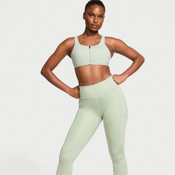 Victoria's Secret VSX Featherweight Max Front Close Sports Bra High Support 34B - Picture 4 of 11